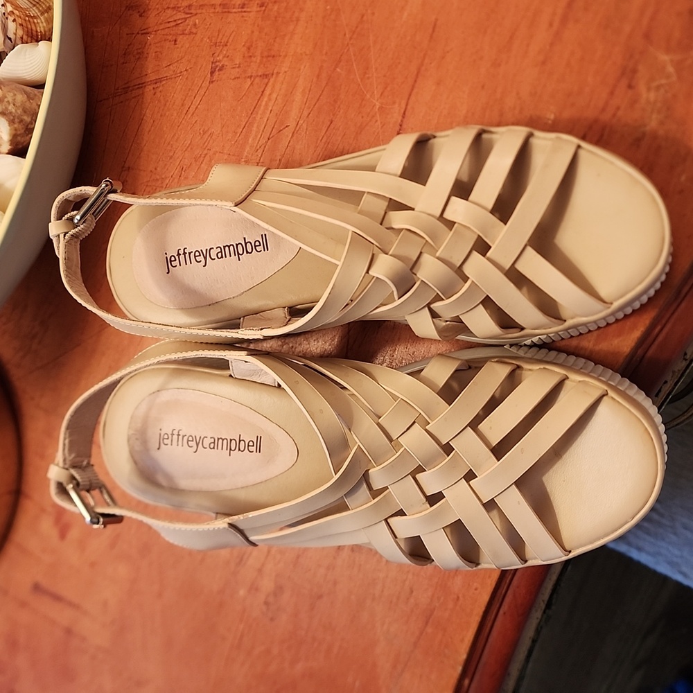 Jeffrey Campbell platform sandals